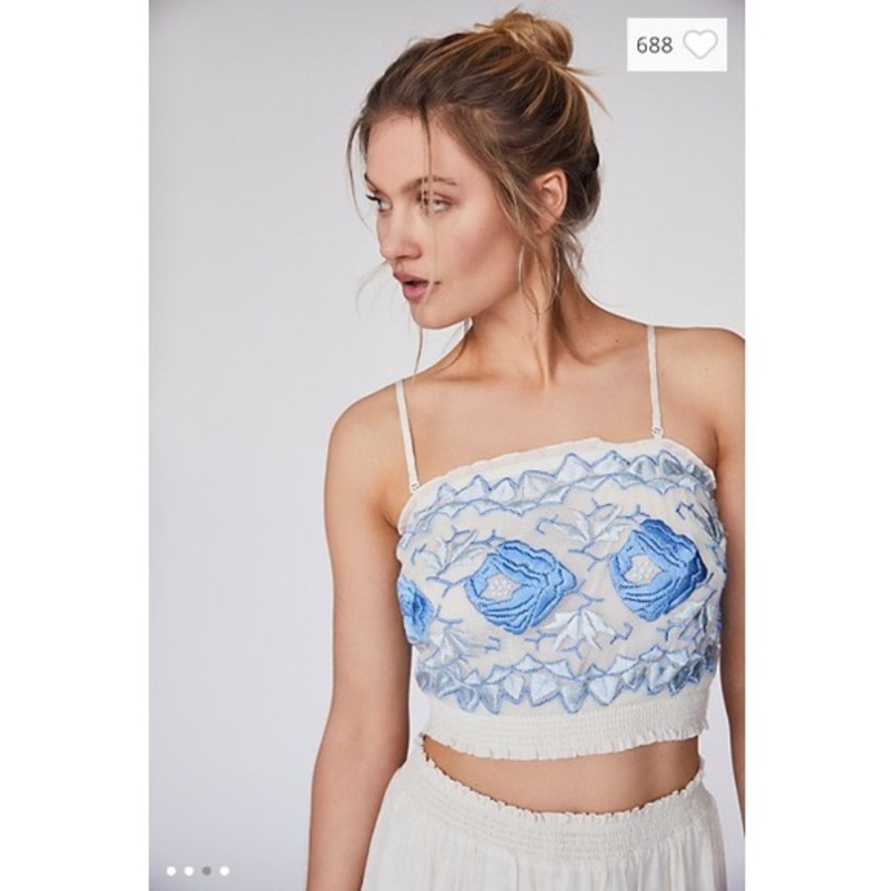 NWT Free People Rosebud Tube Top